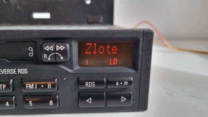 Автомагнитола BMW Bavaria C Reverse RDS E30 E31 E34 E34 E32 Z3 1-DIN, фото 4