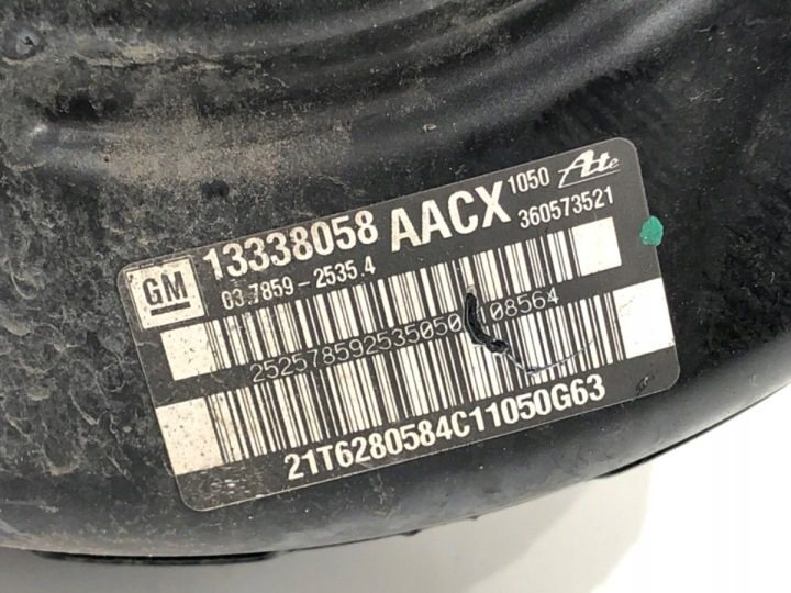 ВАКУУМНЫЙ УСИЛИТЕЛЬ ТОРМОЗОВ OPEL ASTRA J 13338058 НАСОС Универсал 09-15 2.0 160 л.с., фото 4