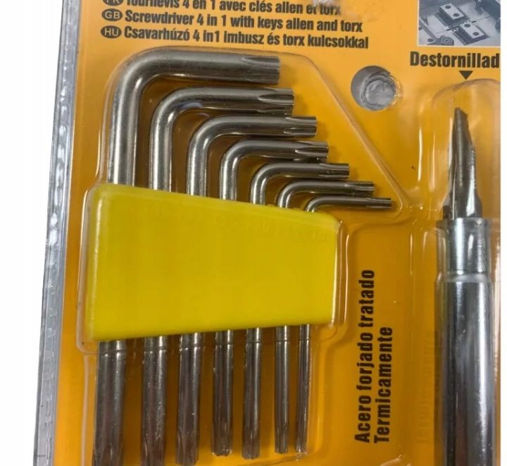 Комплект ключей Torx 9 шт. T10 – T50, фото 3