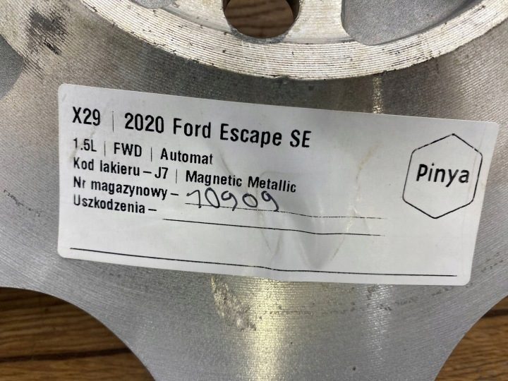 Колесо запасное R17 Ford Escape IV Kuga MK3 2020+, фото 16