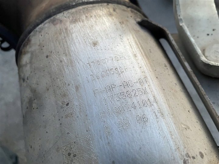 DPF FAP катализатор 2.2 HDI Euro 5 зонд Citroen Jumper III 11-16 год, фото 6