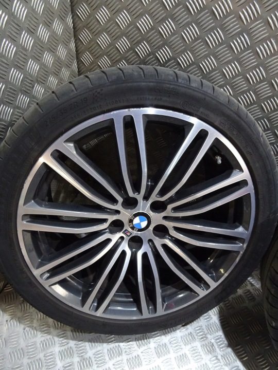 BMW G30 G31 колеса диски 19 M-пакет в сборе 245/40 R19 275/35 R19 124 лето, фото 6