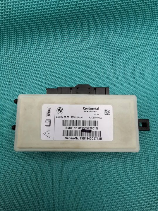 Блок SRS BMW 5 (F10) 65779253637 2.0L бензин 180 кВт 2012, фото 1