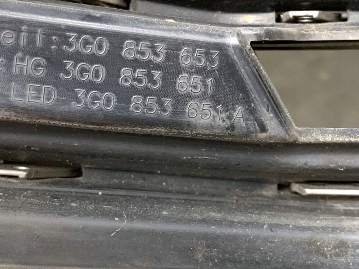РЕШЕТКА РАДИАТОРА VW PASSAT B8 3G0853653 Универсал, фото 5