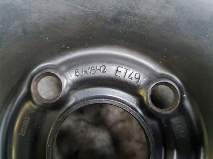Штампованный диск Opel OE 6.0" x 15" 4x100 ET 49, фото 6