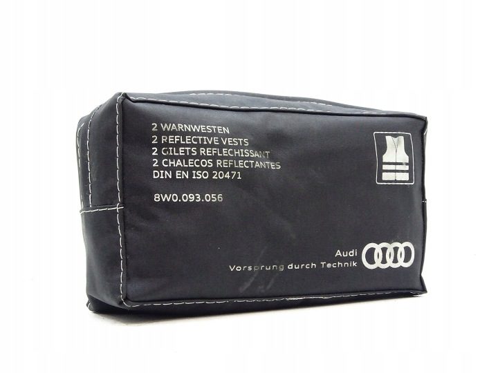 ЖИЛЕТ ЗАЩИТНЫЙ СВЕТООТРАЖАЮЩИЙ ФУТЛЯР ЧЕХОЛ AUDI A4 B9 8W 8W0093056, фото 1