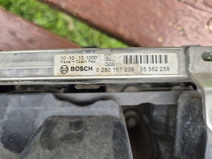OPEL CORSA D РЕСТАЙЛИНГ 14 г. 1.2 16V A12XER ВПУСКНОЙ КОЛЛЕКТОР ФОРСУНКИ, фото 2