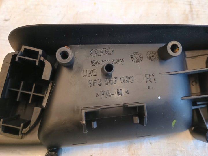 РУЧКА ВНУТРЕННЯЯ ЛЕВАЯ ПЕРЕДНЯЯ AUDI A3 8P 8P3867019, фото 3