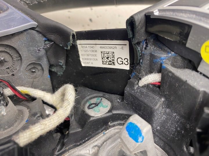 RENAULT MEGANE IV РУЛЬ КОЖА МУЛЬТИФУНКЦИОНАЛЬНАЯ 484003952R, фото 9