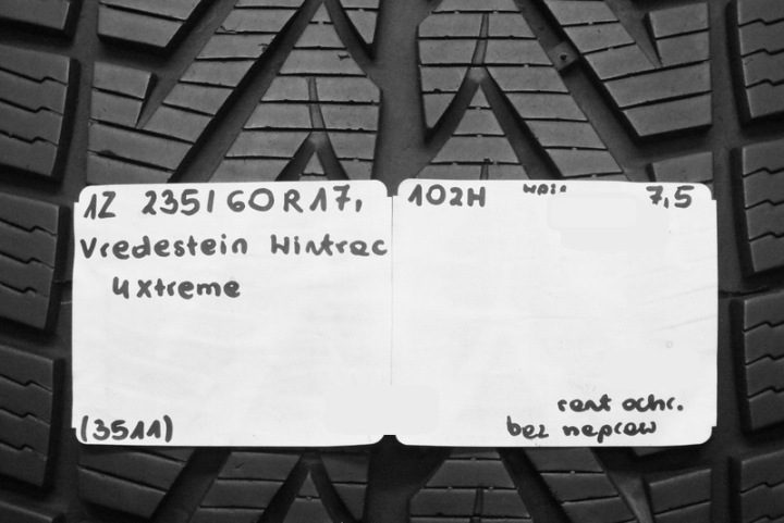1Z 235/60R17 Vredestein Wintrac 4Xtreme 102h 3511, фото 8