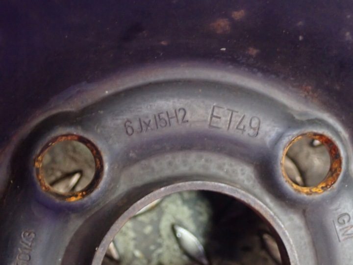 Штампованный диск Opel OE 2150143 6.0" x 15" 4x100 ET 49, фото 10