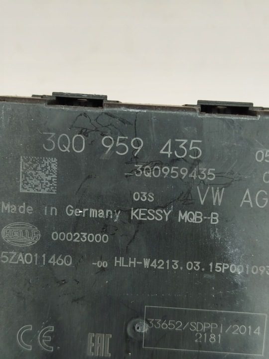 Модуль Kessy VW Passat B8 3Q0959435, фото 3