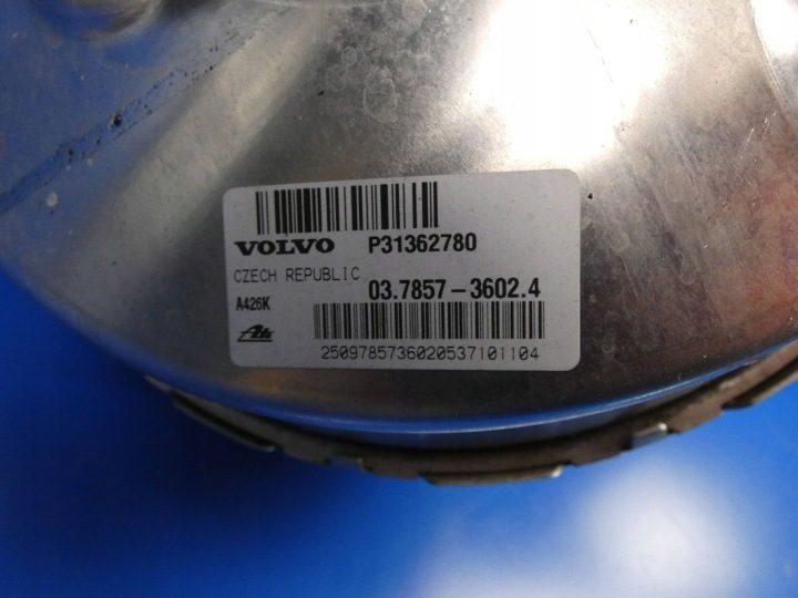 Volvo OE 31362780 вакуумный усилитель главный тормозной цилиндр, фото 3