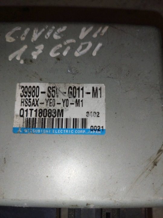 Блок управления ЭУР руля Honda Civic VII Q1T18083M 39980S5NG011M1, фото 4