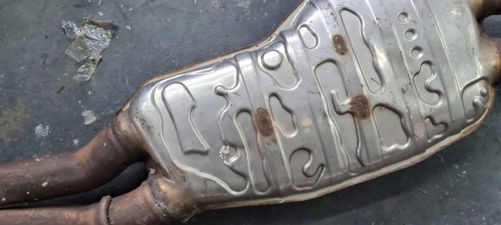 Audi S5 8W 3.0 TFSI - глушитель 8W0253411C, фото 4
