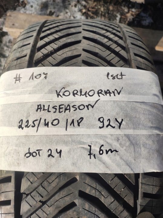 Шина всесезонная Kormoran All Season 225/40R18 92 Y сцепление на снегу (3PMSF), защита диска, усилитель (XL), фото 7