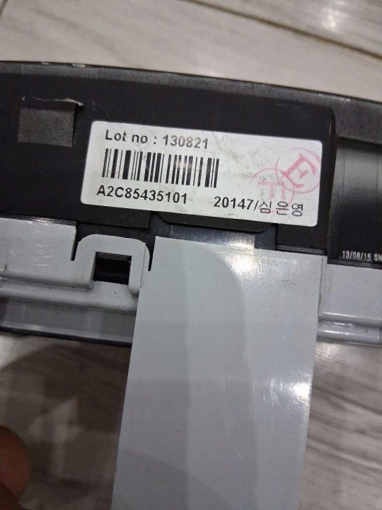 ПАНЕЛЬ УПРАВЛЕНИЯ ОБДУВА КОНДИЦИОНЕРА HYUNDAI IX35 97250-2Y400-TJN, фото 4