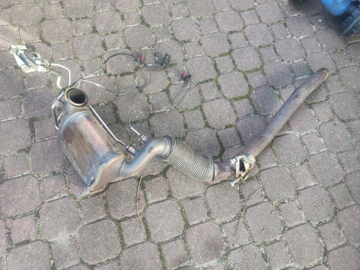 DPF Фильтр частиц катализатор VW Audi Seat 2.0 TDI 3C0131765C 3C0181CA, фото 2