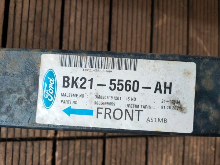 FORD TRANSIT CUSTOM 19-23 РЕССОРА ЗАДНЯЯ ПОДВЕСКИ BK21-5560-AH OE, фото 4