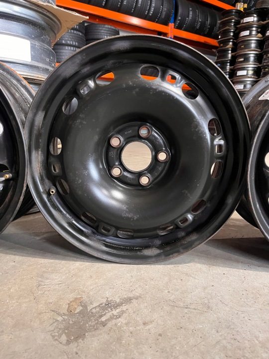 4× Штампованный диск Volkswagen OE VW FOX GOLF POLO IV V VI SKODA FABIA 6.0" x 15" 5x100 ET 38, фото 13