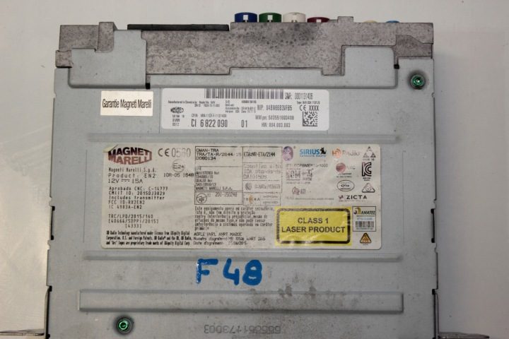BMW F48 X1 МАГНИТОЛА НАВИГАЦИЯ СЧИТЫВАТЕЛЬ 6822090, фото 4