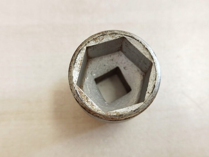 Насадка 1/2" 6-kątna RAHSOL No.15 26 мм, фото 4
