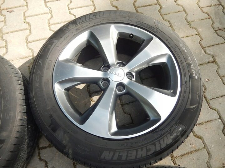 Колеса диски шины Cherokee KL рестайлинг 225/55/18 лето, фото 4