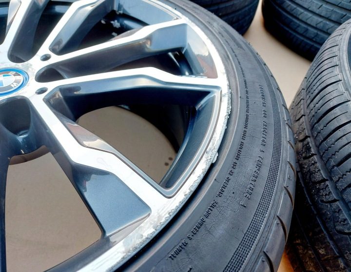 BMW X3 G01 X4 G02 17 г. Колеса литые диски M-ПАКЕТ шины 245/45 R20 дюймов, фото 8