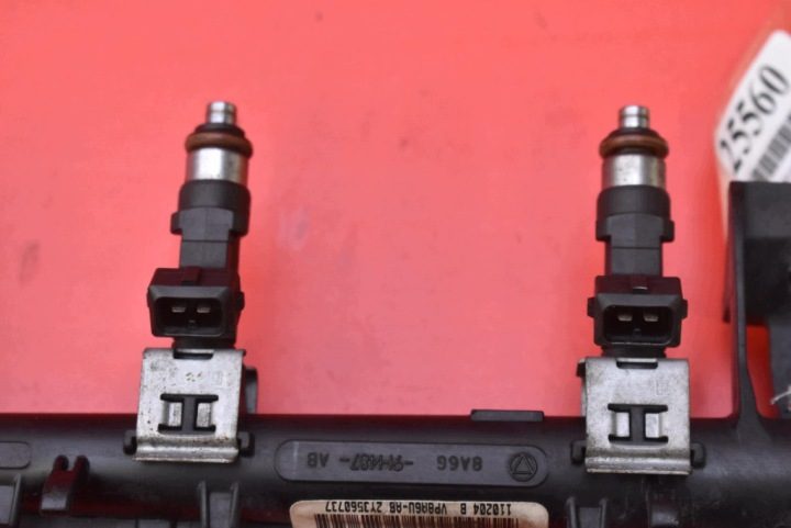 Топливная рампа форсунки 8A66-9H487-AB 0280158207 Ford Focus MK3 1.6 16V, фото 8