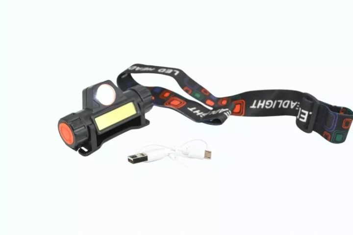 НАЛОБНЫЙ ФОНАРЬ 4w1 LED ФАРА С MAGNESEM I АККУМУЛЯТОРОМ, фото 1
