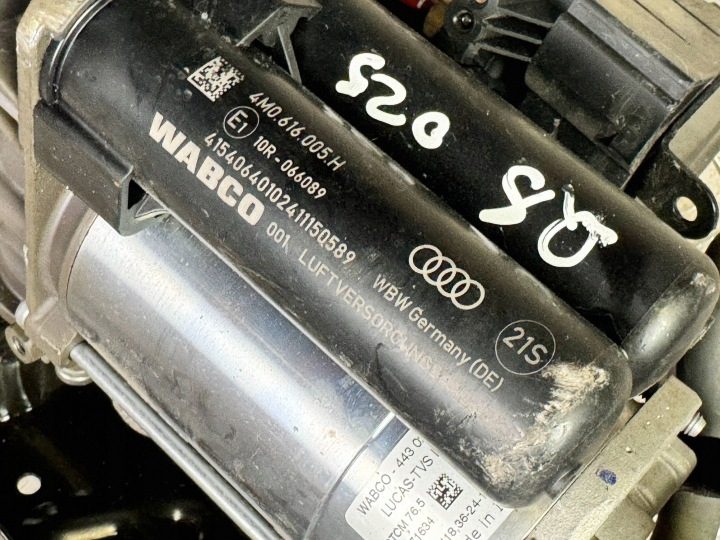 Audi OE 4M0616005H компрессор пневмоподвески, фото 10