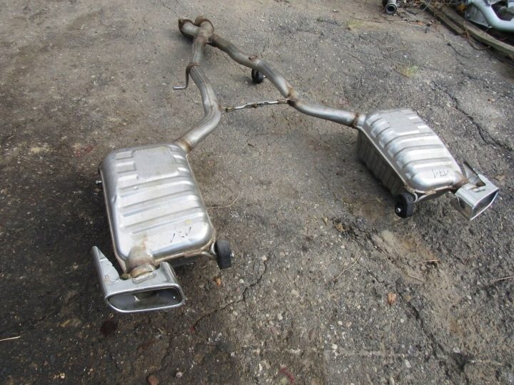 ГЛУШИТЕЛИ KOŃCOWE ВЫХЛОПА Mercedes-Benz SLK R171 171 3.5 V6 A1714910201, фото 10