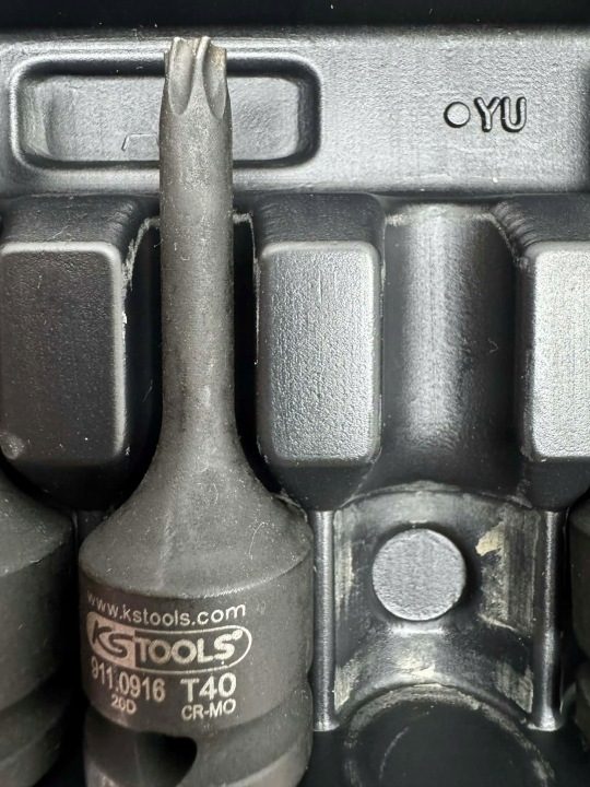 Набор головок на ключи KS Tools 911.0901, фото 2