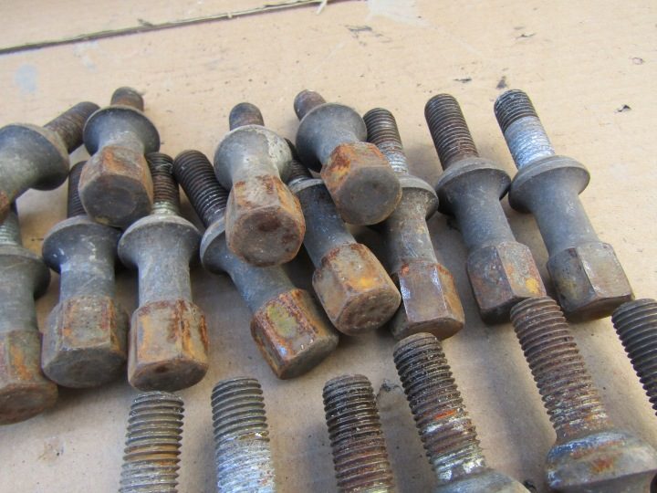 2 Mercedes W124 190 W202 W210 W208 болты для цвет дисков алюминиевые компл., фото 4