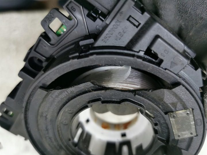 Шлейф подрулевой Airbag VW Golf VII 13-19 10019383, фото 3