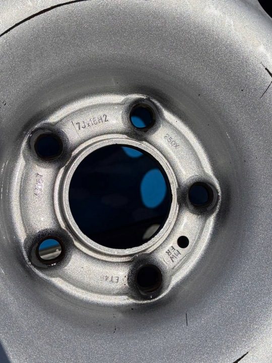 Штампованный диск Peugeot OE 7.0" x 16" 5x108, фото 5