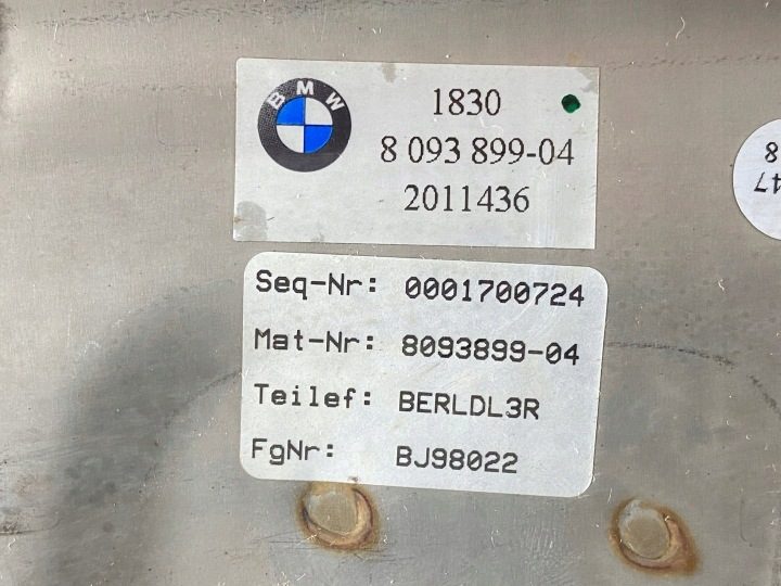 BMW 8 M-ПАКЕТ G14 G15 G16 НАСАДКА ГЛУШИТЕЛЯ ЛЕВАЯ, фото 5
