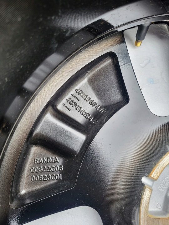 Литой диск Renault OE DACIA SANDERO 6.5" x 16" 4x100 ET 45, фото 7