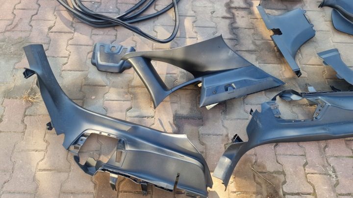 Накладка стойки порога бардачок уплотнитель двери тоннель Mercedes H243 W243 EQA, фото 2