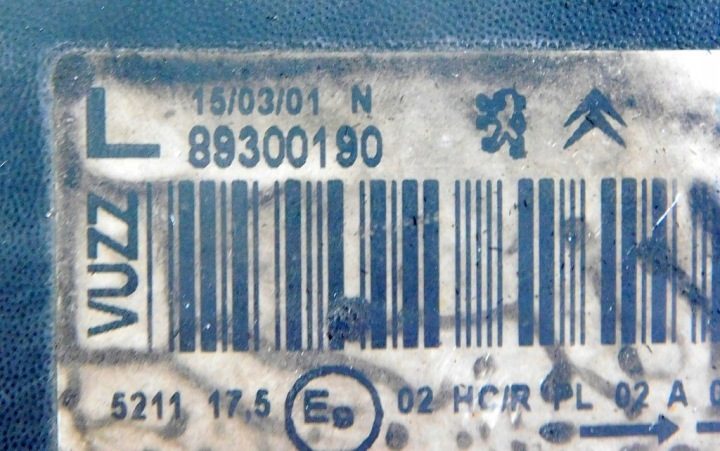 Фара правая передняя комплект ксенон Citroen C-Crosser 07-12 Euro, фото 6
