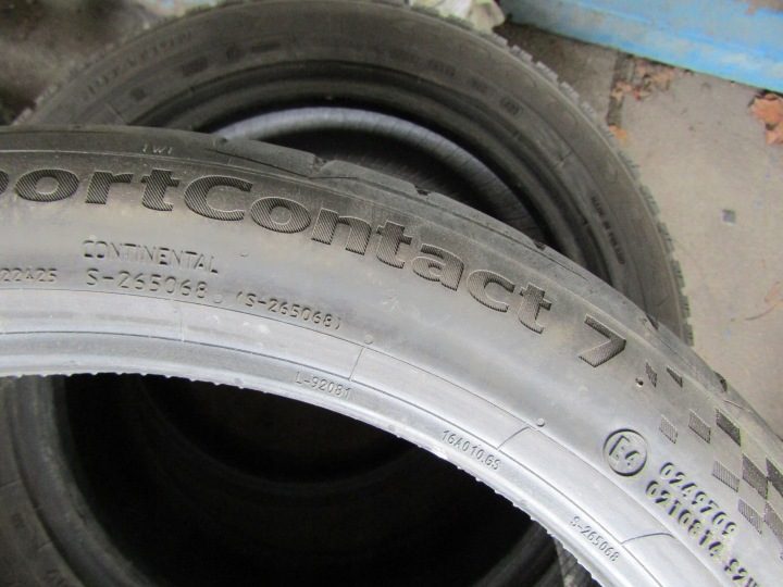 Шина летняя Continental SportContact 7 255/35R19 96 Y защита диска, усилитель (XL), фото 5