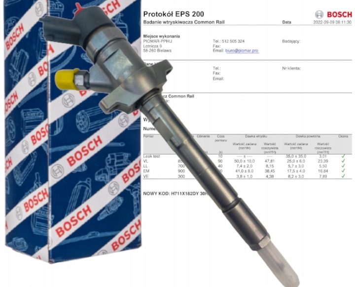 Форсунка Bosch Дизель 1.6 TDCI/HDI 0445110297, фото 6
