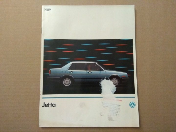 Проспект - VOLKSWAGEN VW JETTA - США - 1990 г., фото 1