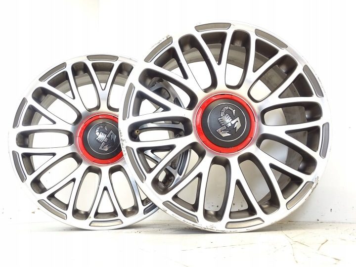 4X ЛИТЫЕ ДИСКИ FIAT 500 ABARTH R17 ET38 7J 4X98 52134069, фото 8