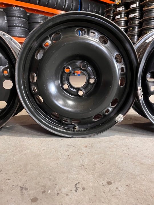 4× Штампованный диск Volkswagen OE VW FOX GOLF POLO IV V VI SKODA FABIA 6.0" x 15" 5x100 ET 38, фото 14