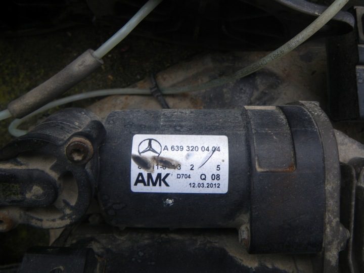 Mercedes-Benz OE A6393200404 компрессор, проводка пневматическая, фото 1