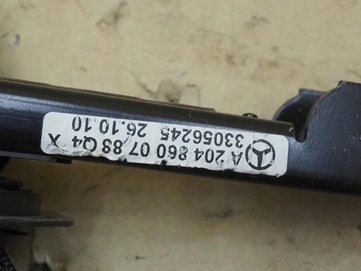 РЕМЕНЬ БЕЗОПАСНОСТИ ЛЕВЫЙ ПЕРЕДНИЙ A2048602586 MERCEDES W204 C КЛАСС, фото 12