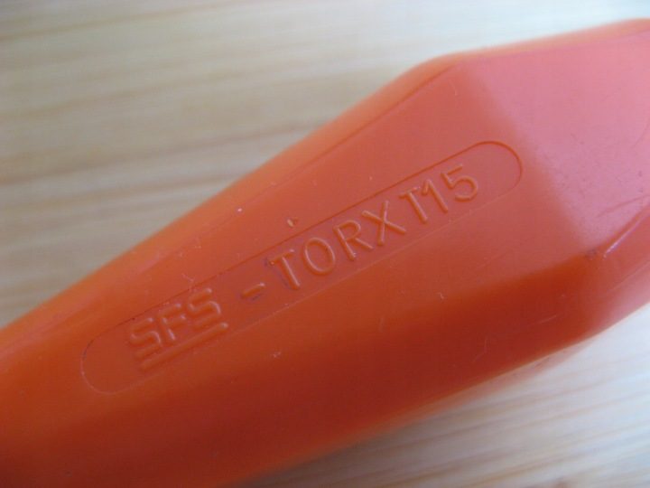 BiT 1/4" для болтов TORX T15x70 мм, 2 шт. BAHCO, фото 2