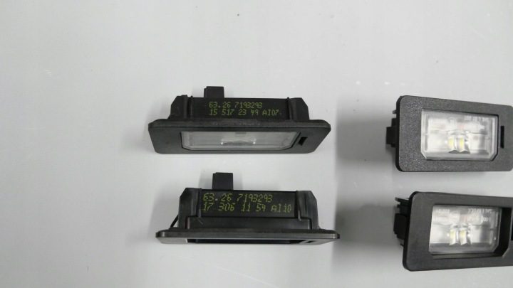BMW F10 F15 F25 F30 G01 ФОНАРЬ ПОДСВЕТКА НОМЕРА НОМЕРНОГО 7193293, фото 6