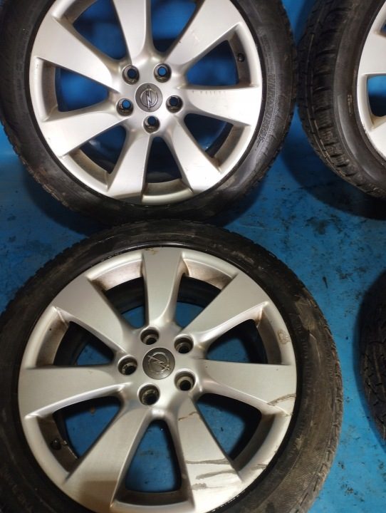 КОЛЕСА ЛИТЫЕ ДИСКИ ШИНЫ КОМПЛЕКТ OPEL ANTARA A CAPTIVIA 245/45R18, фото 2